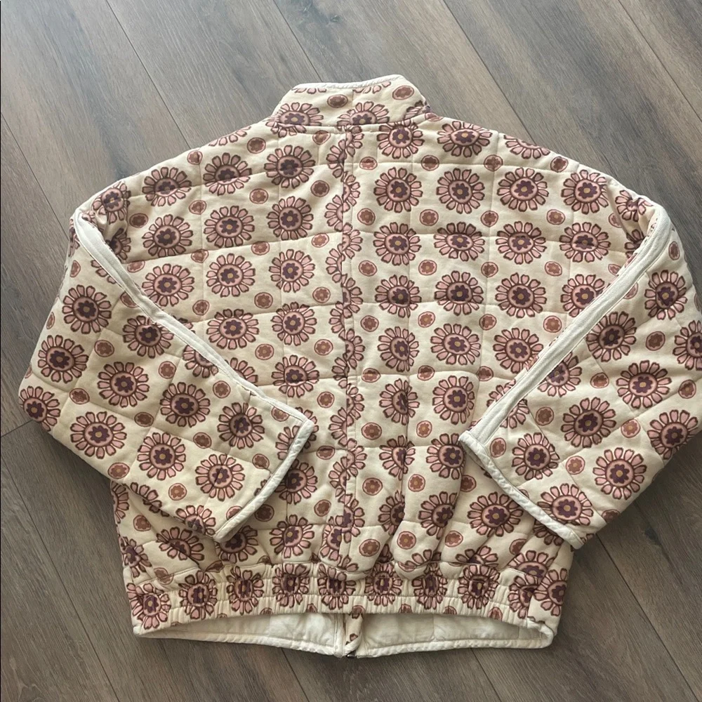 Free People Printed Dolman Quilted Jacket - Picture 6 of 6